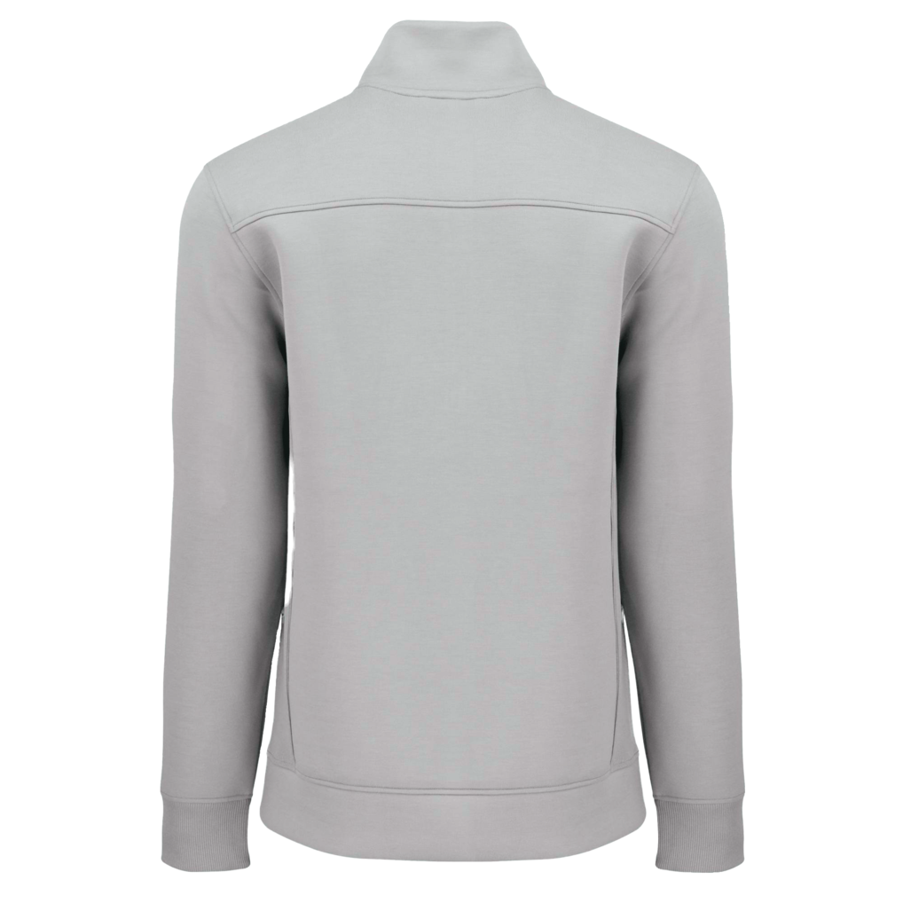  FC Cincinnati Cutter & Buck Roam Eco Recycled Quarter-Zip Pullover Top - Heather Gray